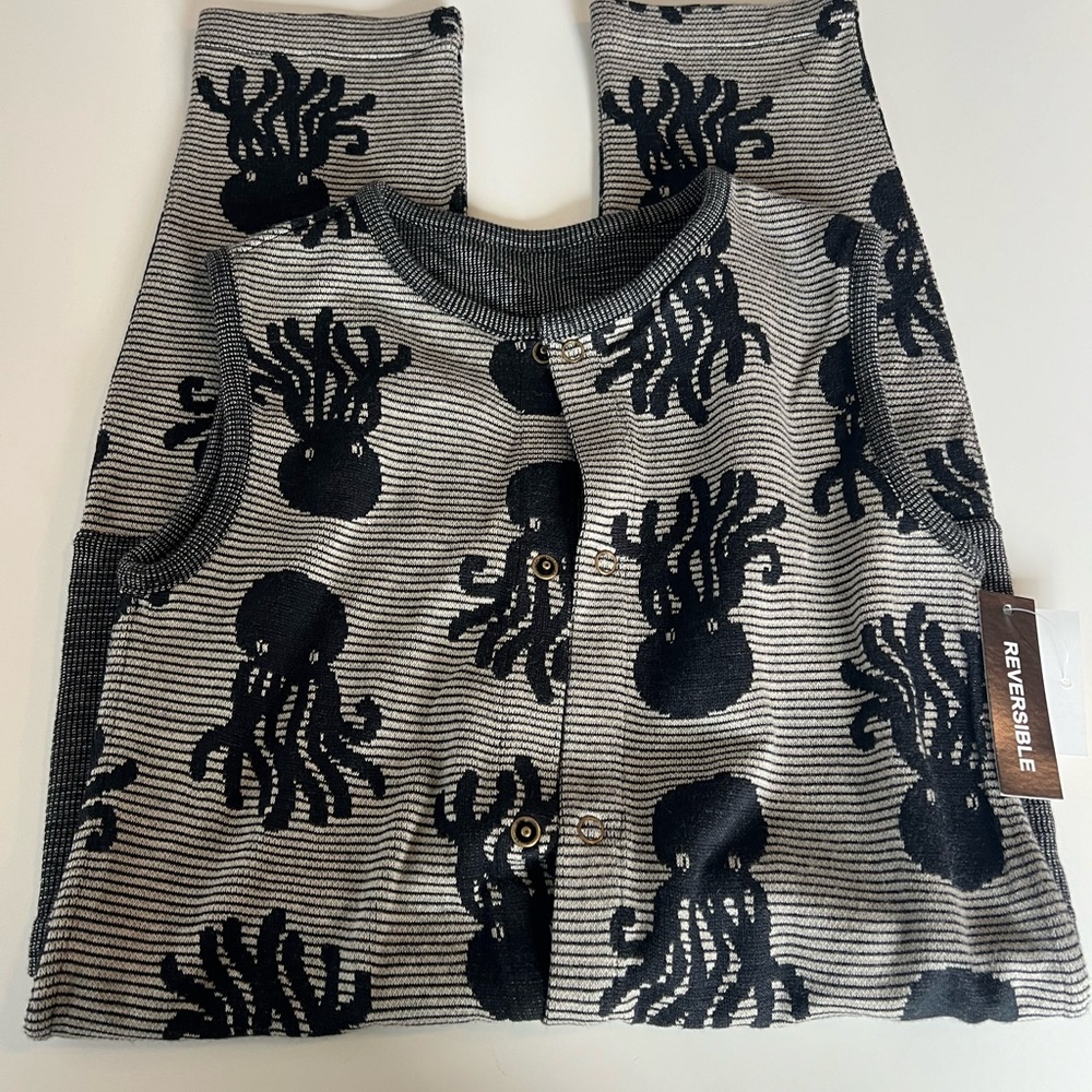 Octopus Patterned Overalls - Picture 2 of 4